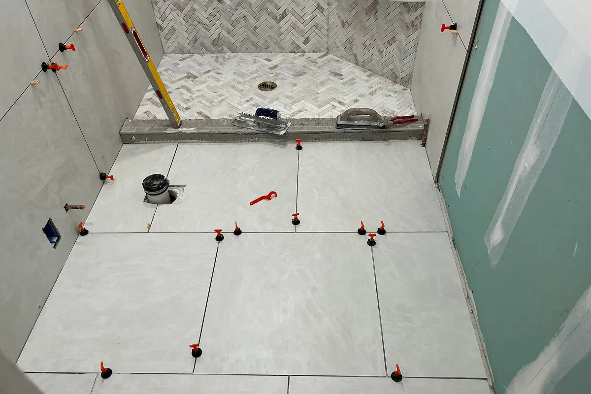 Tiling work in progress